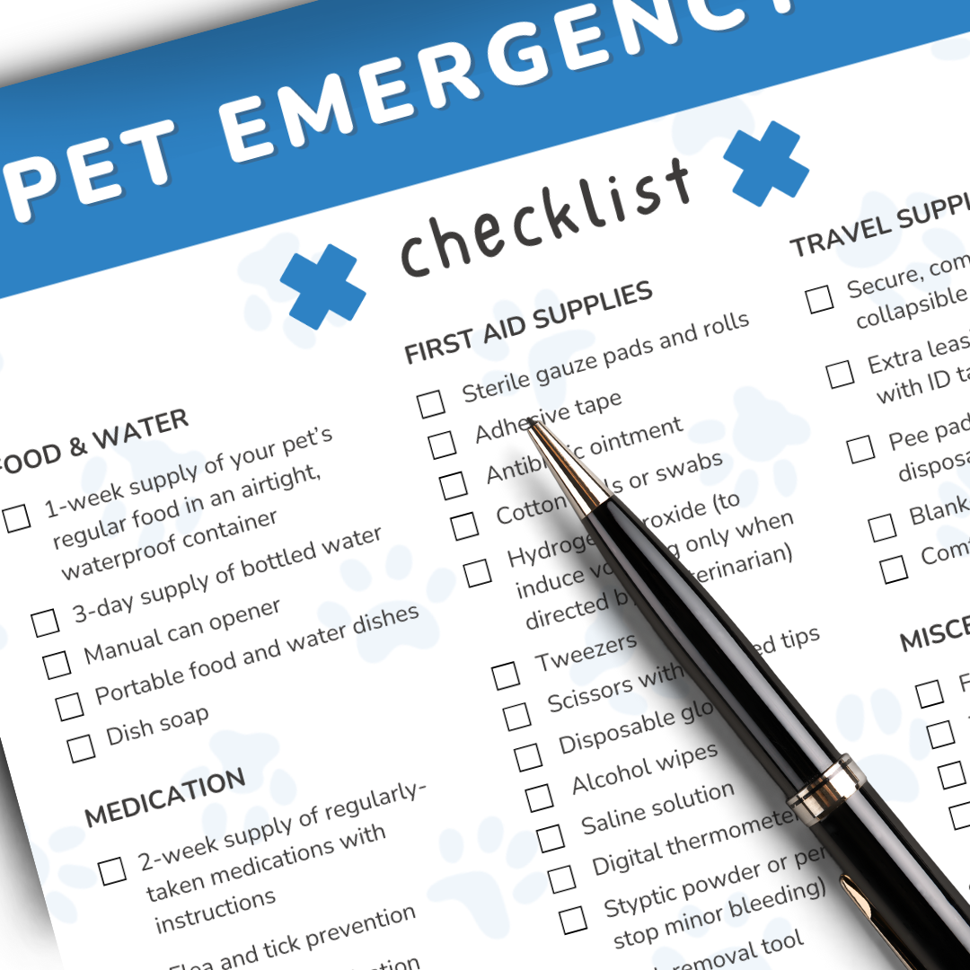 The Ultimate Pet Emergency Preparedness Checklist Are You Ready